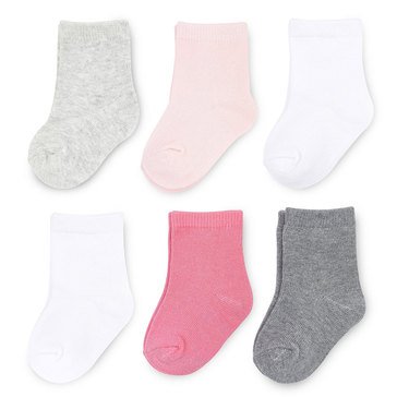 Goldbug On The Goldbug™ Girls' 6-Pack Crew Socks