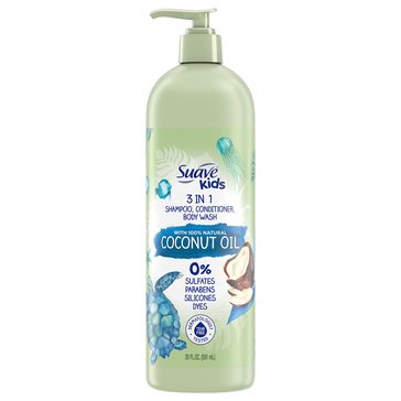 Suave Kids Naturals 3-in-1 Coconut Oil 20oz