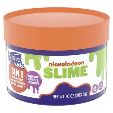 Suave Kids Purple Slime 3-in-1 Coconut 10oz
