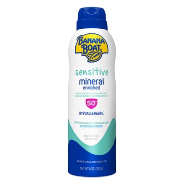 Banana Boat Simply Protect Sensitive SPF 50 UM, 6oz