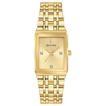 Bulova Women's Tank Bracelet Watch