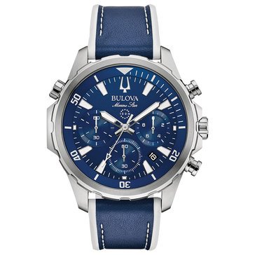 Bulova Men's Marine Star Strap Watch