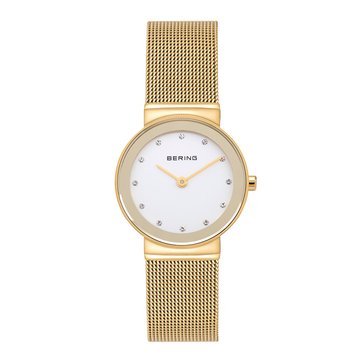 Bering Women's Classic Swarovski Mesh Strap Watch