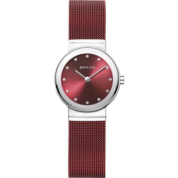 Bering Women's Classic Swarovski Mesh Strap Watch