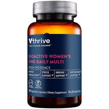 Vthrive Bioactive Women's Once Daily Vegetarian Multi-Vitamin, 30-count