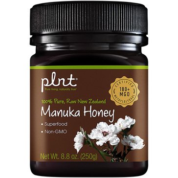 Plnt Raw Manuka Honey 100% Pure Superfood Non-GMO Powder,  25-servings 