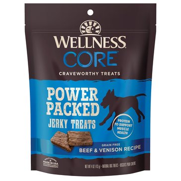 Wellness CORE Pure Rewards Beef Jerky 4oz