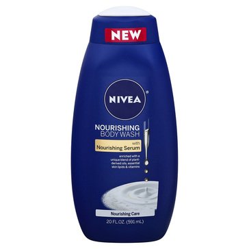 Nivea Nourishing Care Body Wash 20oz