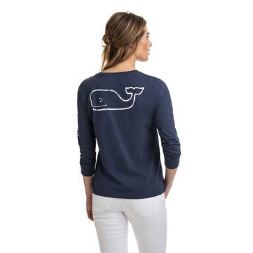 Vineyard Vines Women's Long Sleeve Whale Tee