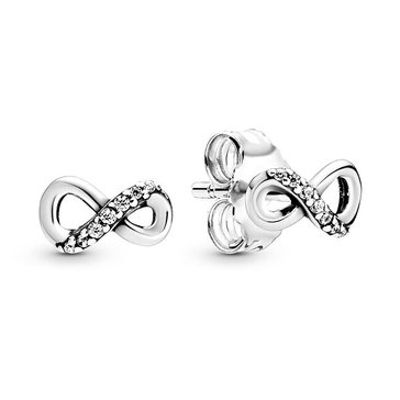 Pandora Sparkling Infinity Earrings