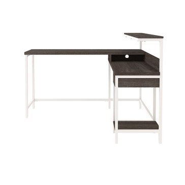 Signature Design by Ashley Dorrinson L-Desk with Storage