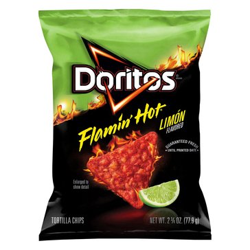 Doritos Flamin' Hot Limon Tortilla Chips