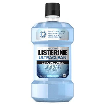 LISTERINE Ultraclean Zero Alcohol Arctic Mint 500ml