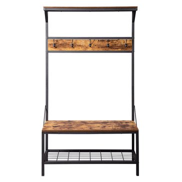 Signature Design by Ashley Bevinfield Hall Tree with Storage Bench