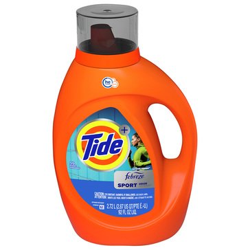 Tide Plus Febreze Freshness Sport Liquid Laundry Detergent
