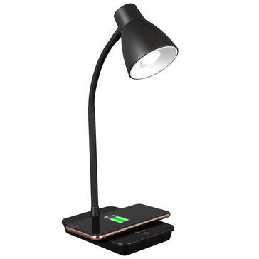 OttLite Infuse Led Desk Lamp with Wireless Charging