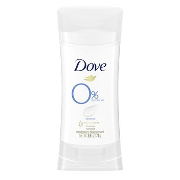 Dove Women's  Zero Sensitive Deodorant 2.6oz