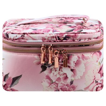 Allegro Sophia Joy Floral Double Zip Train Case