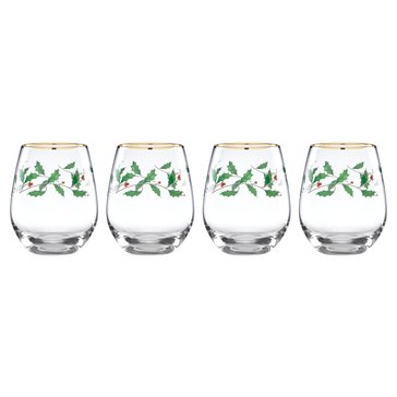 Lenox Holiday Pattern Stemless