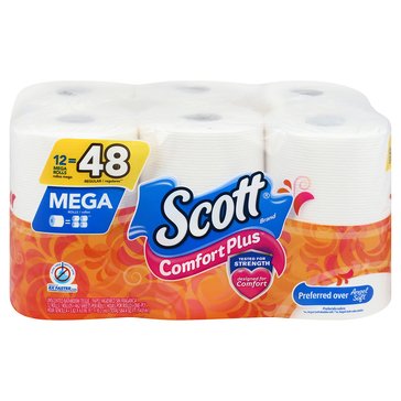 Scott Comfort Plus Mega Roll Toilet Paper