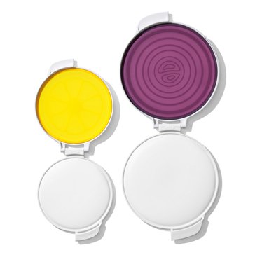 OXO Cut and Keep Silicone Produce Saver Set