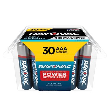 RAYO HIGH ENERGY AAA 30PK