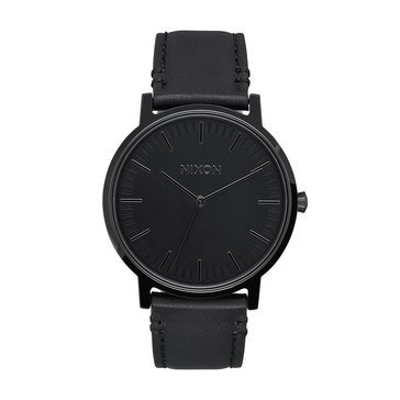 Nixon Unisex Porter Leather Watch