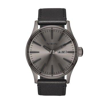 Nixon Unisex Sentry Leather Watch