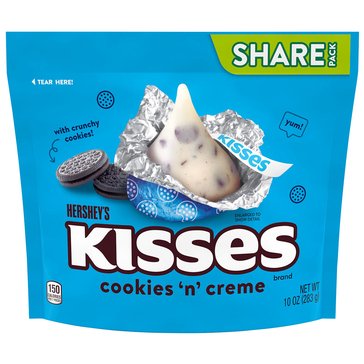 Hershey's Cookies 'N' Creme Kisses, 10oz