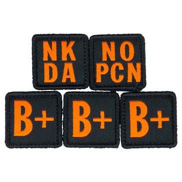 5.11 Blood Type Patch Kit B Positive