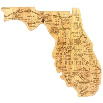 Totally Bamboo Destination Florida Cutting Board