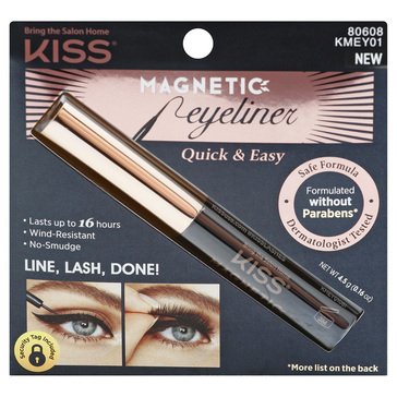 Kiss Magnetic Eyeliner Black
