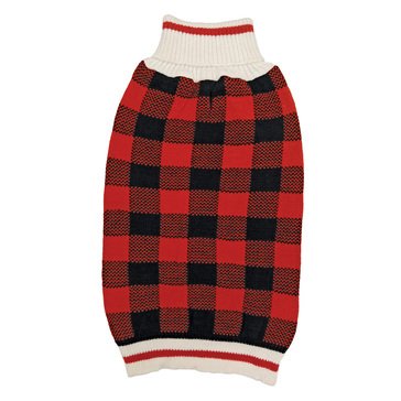Ethical Pet Plaid Dog Sweater