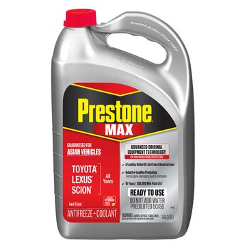 Prestone Asian Red Antifreeze + Coolant, 1 Gallon