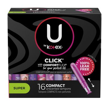 U By Kotex Super Premium Super Absorbant Tampon s, 16-count