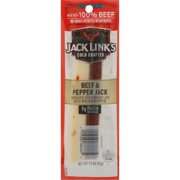 Jack Link's Cold Crafted Beef & Pepper Jack Combo Stick, 1.5oz