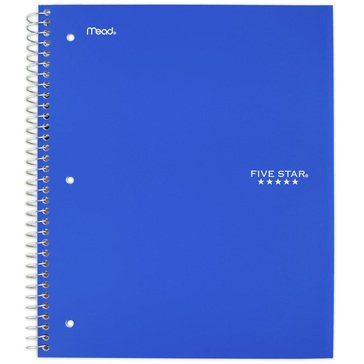 Five Star 5 Subject College Rule Notebooks, 2-Pack