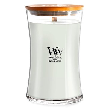 Woodwick Lavender Cedar 22-ounce Large Candle