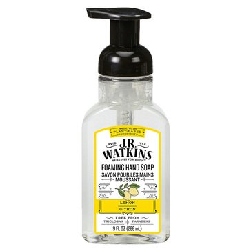 J.R. Watkins Lemon Foaming Hand Soap 9 fl. oz