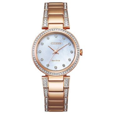 Citizen Eco Drive Women's Silhouette Crystal Watch