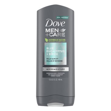 Dove Men+Care Blue Eucalyptus and Birch Body Wash 13.5oz