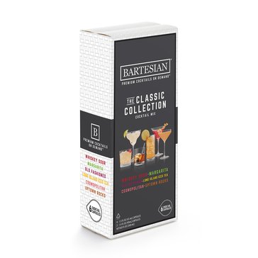 Bartesian The Classic Collection Cocktail Mixer Capsules, Variety 6pk Cocktail Capsules