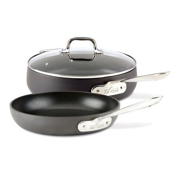 All-Clad Hard Anodized 3-Piece Cookware Set