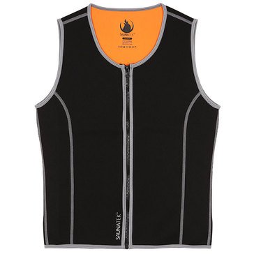 SaunaTek Mens Neoprene Medium Slimming Vest with Microban