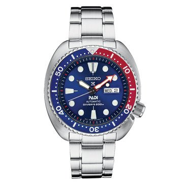 Seiko Prospex Automatic PADI Edition Lumibrite Hands Bracelet Watch