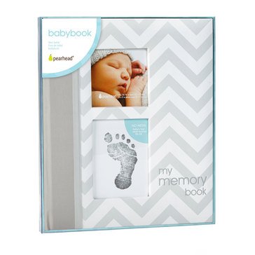 Pearhead Chevron Baby Memory Book