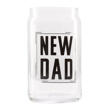 Pearhead New Dad Beer Glass