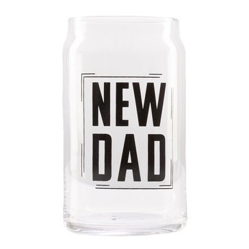 Pearhead New Dad Beer Glass
