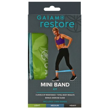 Gaiam Restore Mini Band Kit