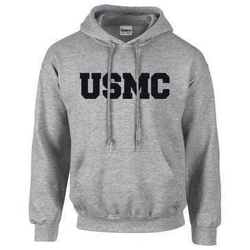  The Game Men's USMC Block Classic Hoodie